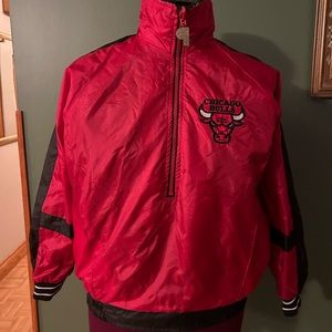 Reversible Chicago Bulls wind breaker